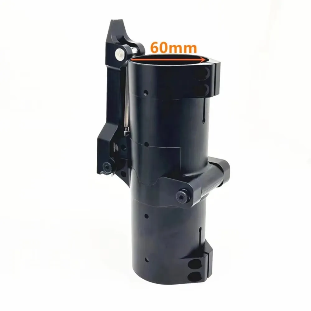 

1pcs 60mm 7075 Aluminum Alloy Folding Joint Connector,Carbon tube landing gear，plant protection drone parts connector