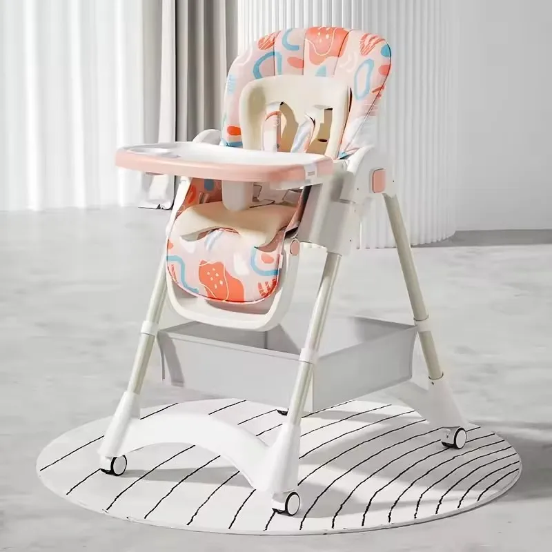 Baby High Chair for Feeding: Multi-Functional, Foldable, Home-Friendly & Portable Toddler Dining Seat