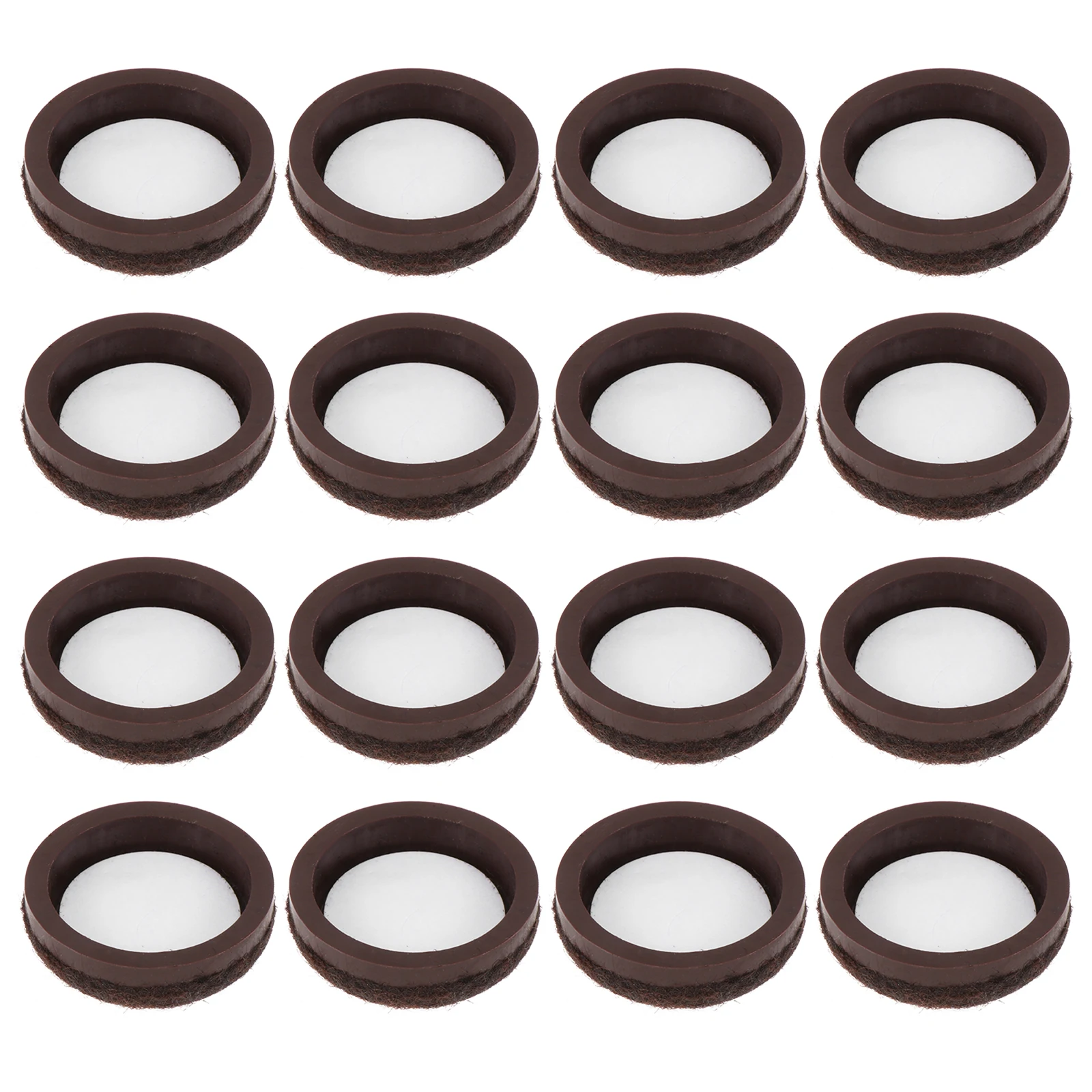 

Felt Rubber Furniture Protectors Anti Slip Chair Table Leg Caps Floor Protectors Cover Pads For Hard Floors Parquet Wood Tile