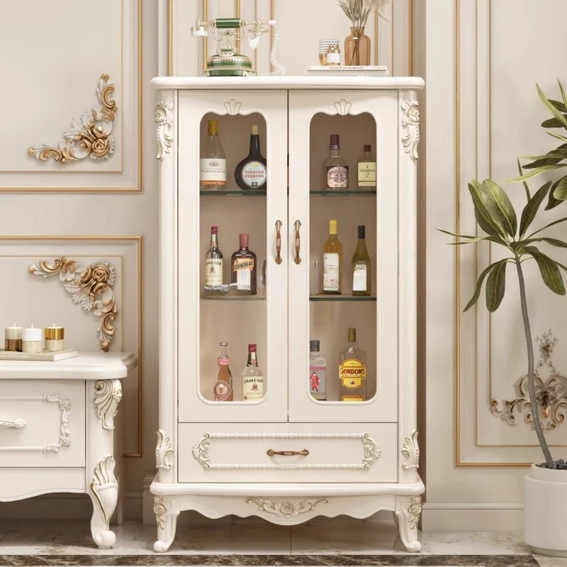 

Винный шкаф, домашний буфет для столовой, элитный современный стеклянный шкаф для хранения, тумба под телевизор для гостиной