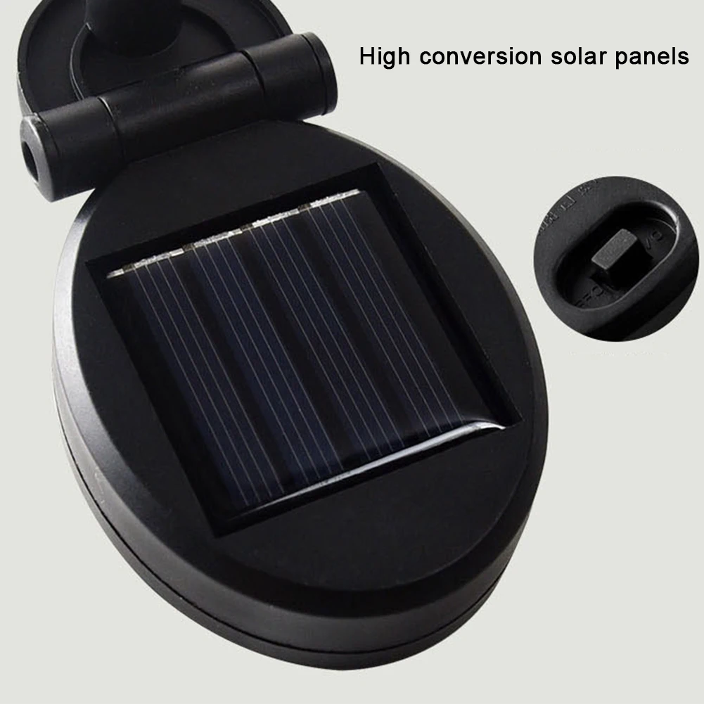 Solar Windmill Lights com Painel Solar, IP65 impermeável, economia de energia, Auto On e Off, pátio ao ar livre Lawn Lamp, 2V120MA, 66cm