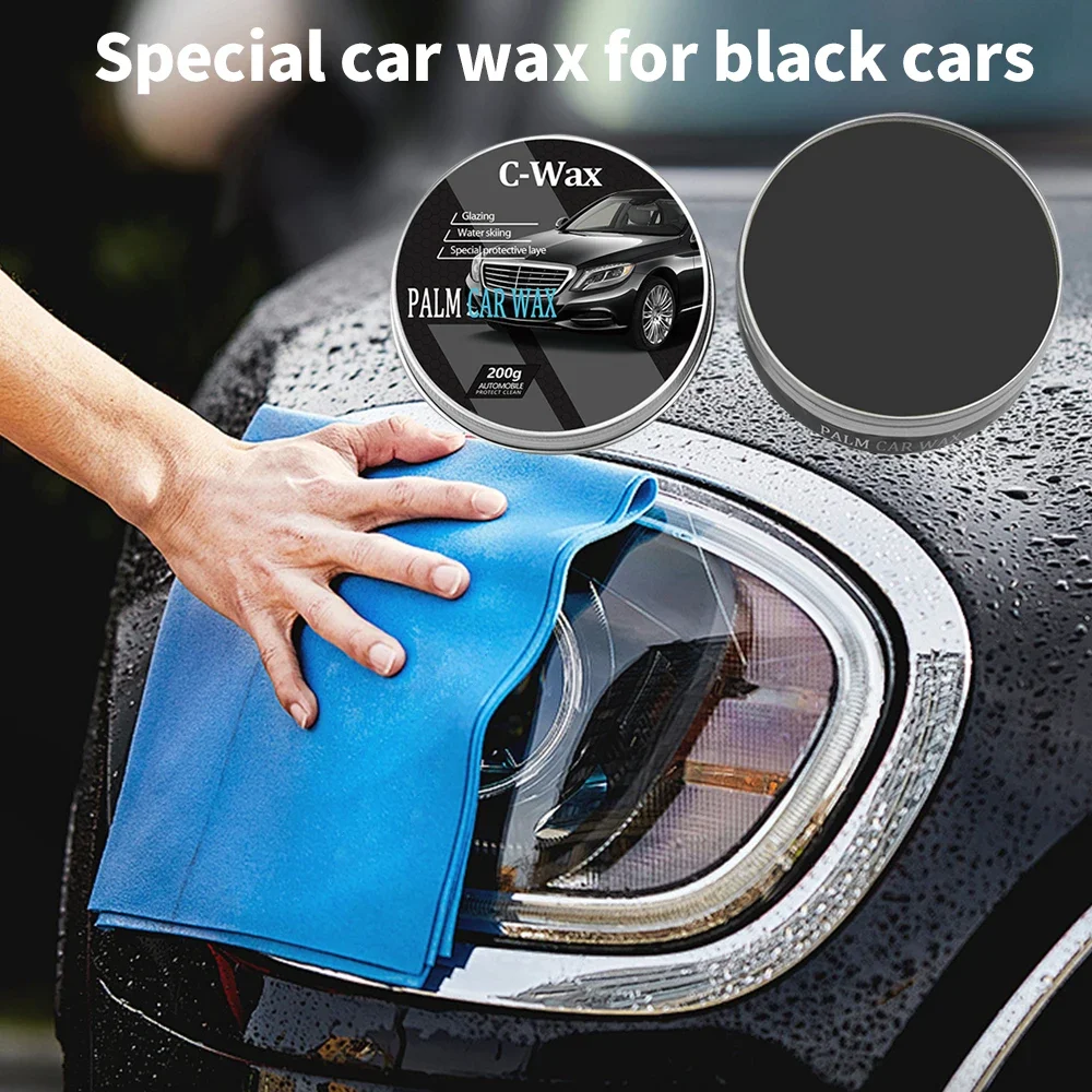 Car Wax Auto Paint Care Carnauba Paste Wax Brazilian Polishing Wax Paste High Gloss Shine Super Hydrophobic Coating Glazing