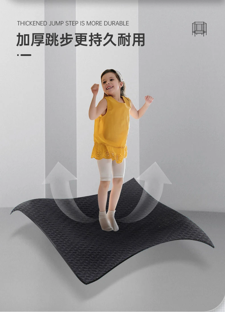 Trampoline Children's Home Baby Indoor Jumping Bed Children Baby Jumping Bed Rubbing Bed Family Fitness