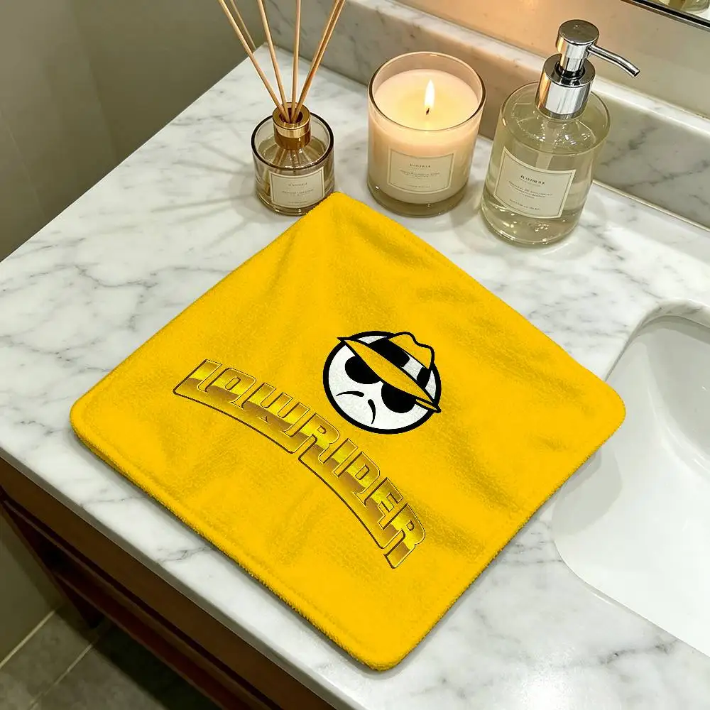 L-Lowriders Racing Polyester Cotton Hanging Kitchen Towel, Soft Hand Wiping Towel, Reusable for Kitchen Bathroom Home