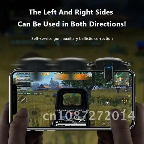 AK05 Mobile Fire Aim Button Game Controller Gamepad Mobile Phone Smart Fire Button Precision Trigger for PUBG