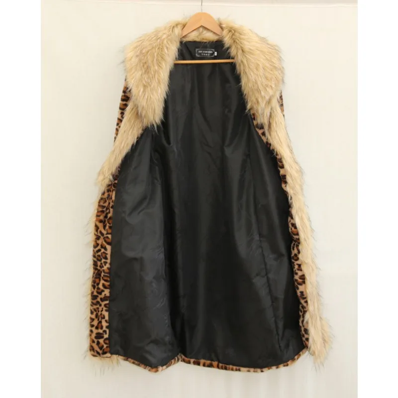 เสื้อโค้ทขนสัตว์ลายเสือดาววินเทจ คอปกขนยาว สำหรับผู้หญิง อุ่น หรูหรา คุณภาพสูง เสื้อโค้ทกันลมสำหรับฤดูหนาว เสื้อแจ็คเก็ตขนเทียมกันหิมะ