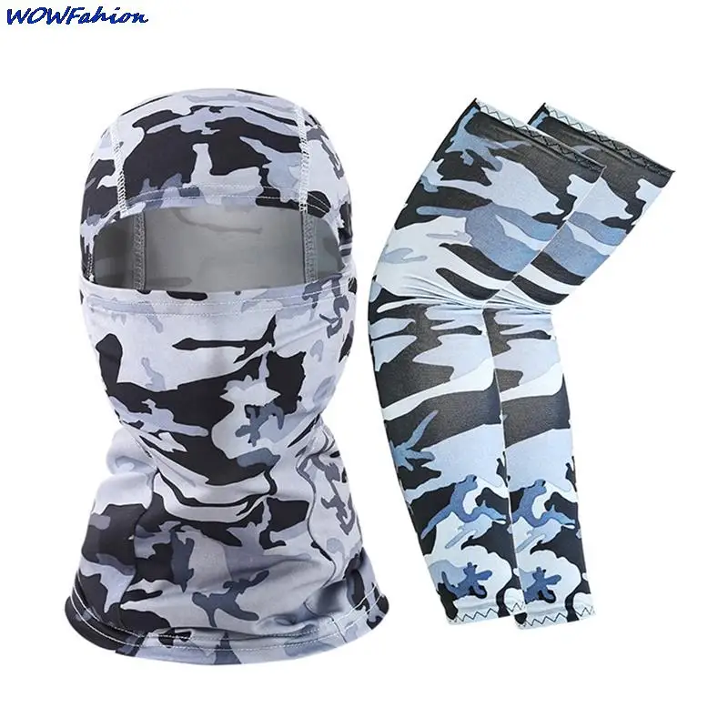 Summer Half Face Mask Fishing Scarves Glove Arm Sleeve Windproof Face Mask Neck Cover Gaiter for Sport Cycling Hiking Fishing