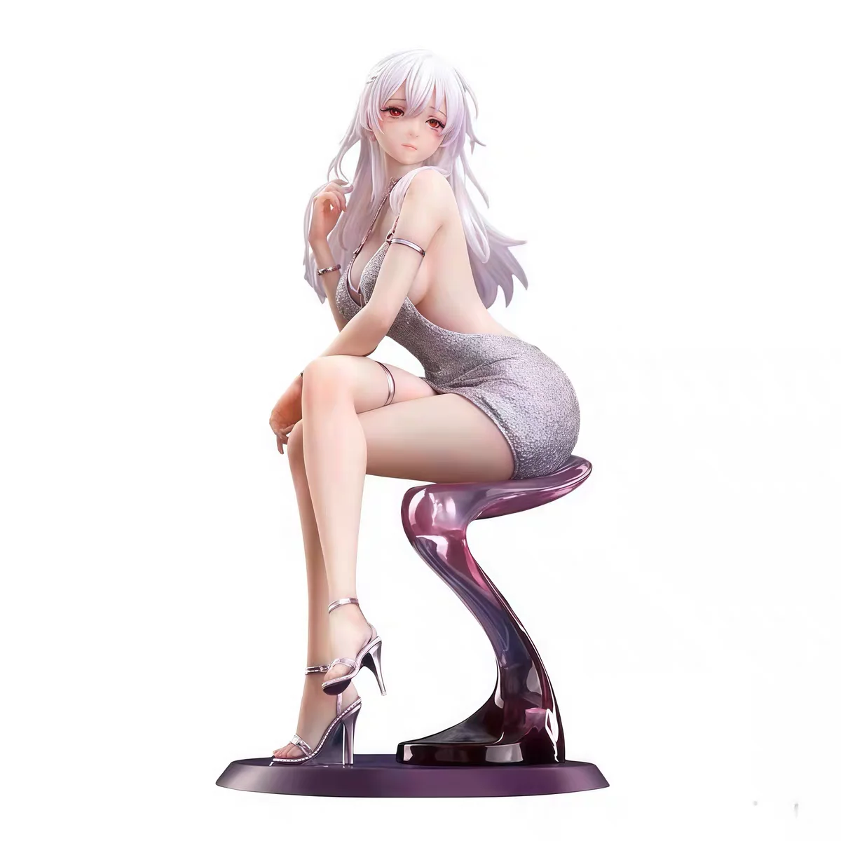 Eye Tracking Sirius Selena Figure Animation Two-dimensional Dress Beautiful Girl Chassis Ornament Model Boy