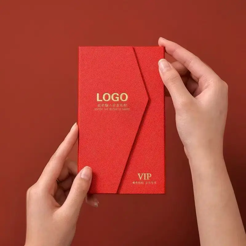 กําหนดเอง. Crab Envelope Pick-up Card Voucher ทํา Hairy Crab Card Holder การปรับแต่งในสต็อกการ์ดที่กําหนดเองอาหารทะเล Env