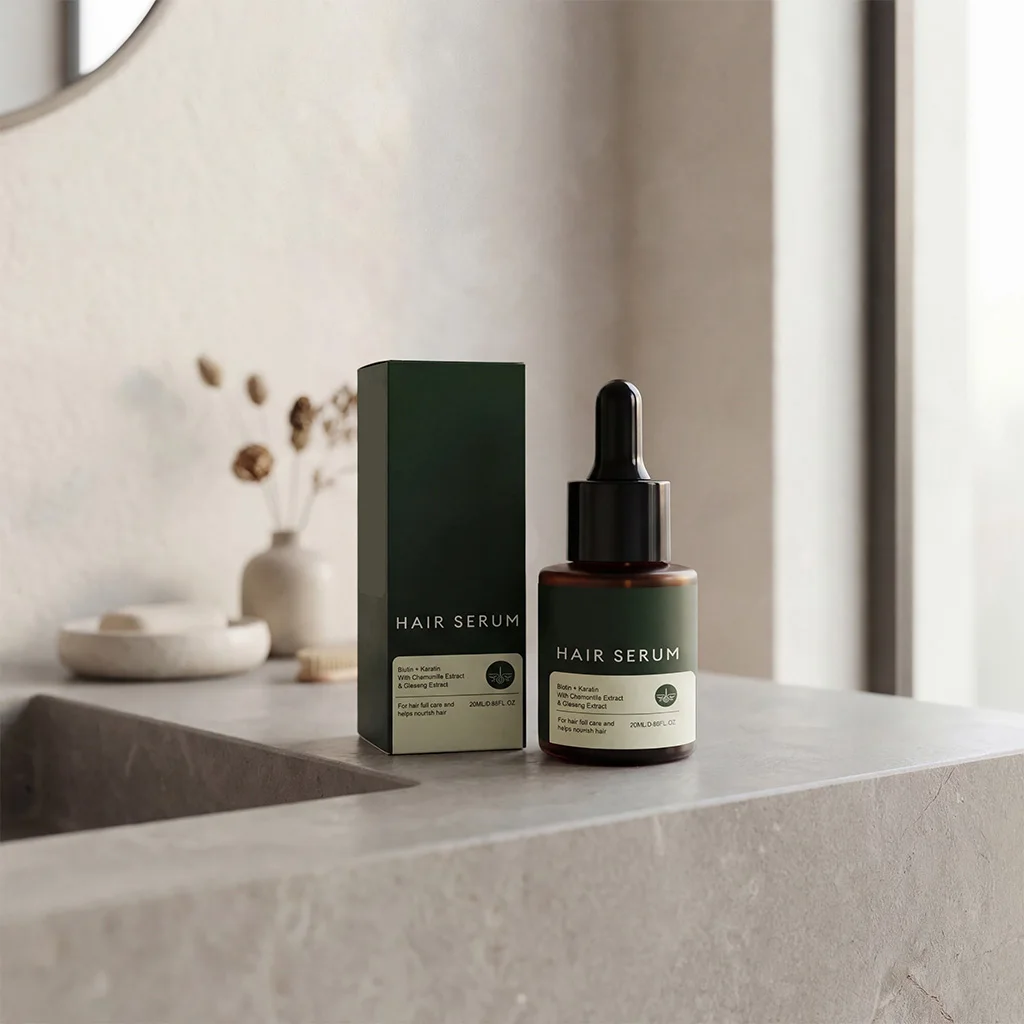 Hair Care Serum, Gentle Formula, Pampering Hair Strands, Moisturizing and Moisturizing, Fluffy, Supple, Light, Frizzy Hair Care