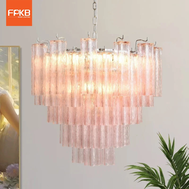 Custom French Chandelier Light for Luxury Villa Duplex Pendant Lighting for Living Room Dining Master Bedroom