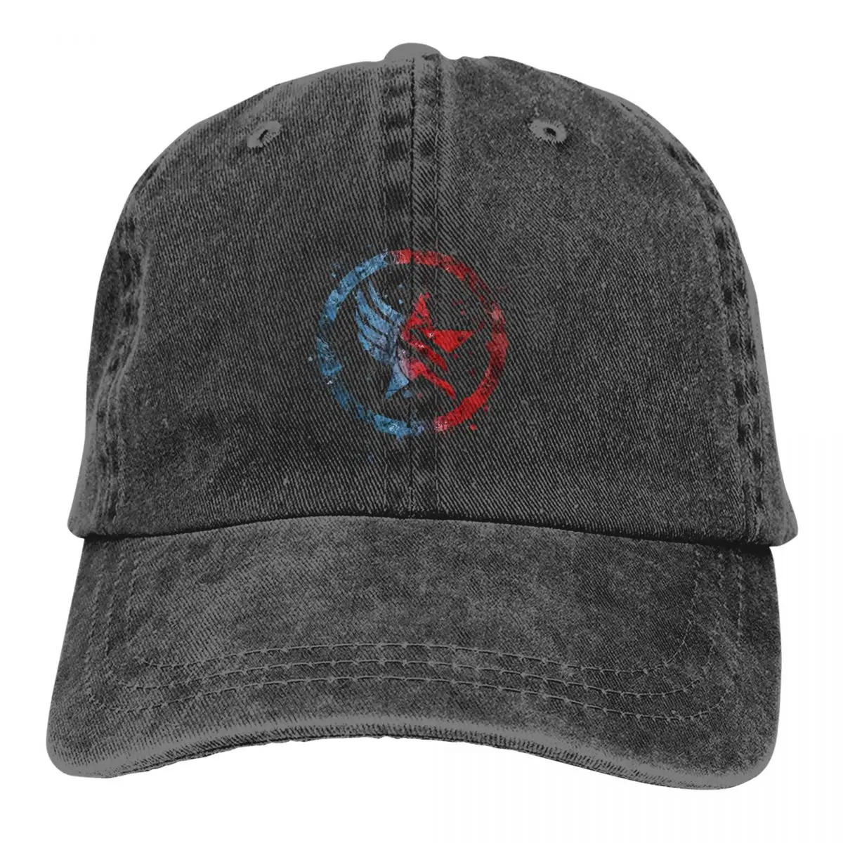 Mass Effect Game Multicolor Hat Peaked Women's Cap Renegade Paragon Combo Splatter Personalized Visor Protection Hats