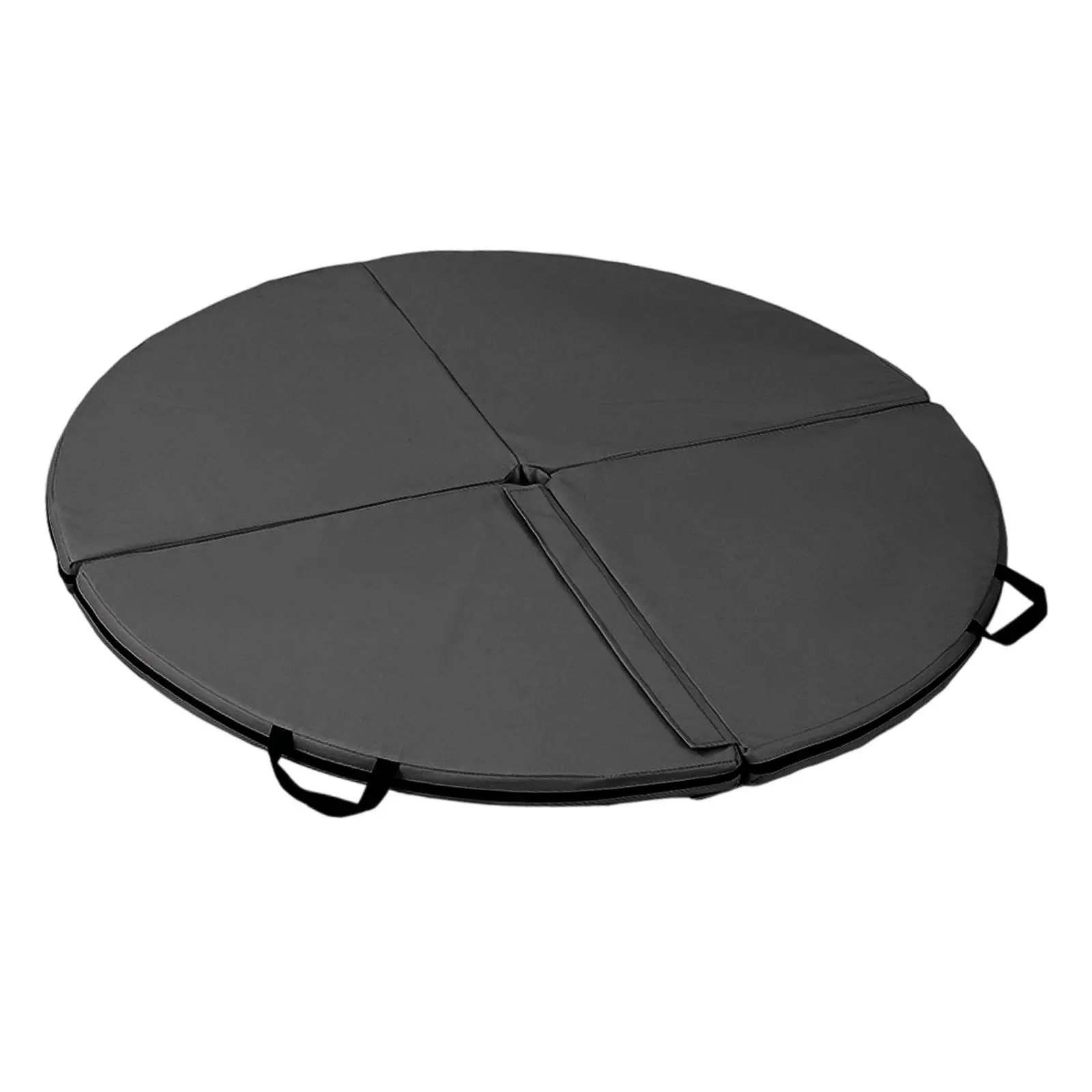 Crash Mat Round Folding Portable Pole Dancing Pad Thick EPE Protective Fitness Cushion for Pilates Yoga Home
