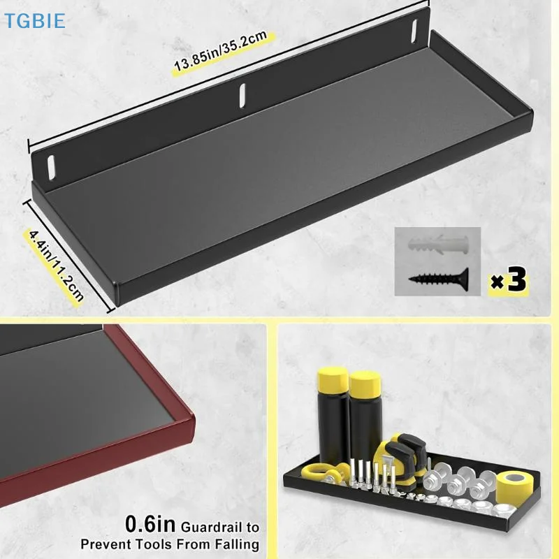 [TL] [TL] حامل جداري لمنظم الأدوات المعدنية لتخزين مفكات البراغي والكماشة والمطارق والشدات في ورشة العمل