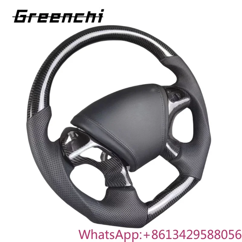 

For Infiniti Q60 Q70 Qx70 QX50 Q69 Sport Flat Bottomed Carbon Fiber Steering Wheel Modification and Upgrade