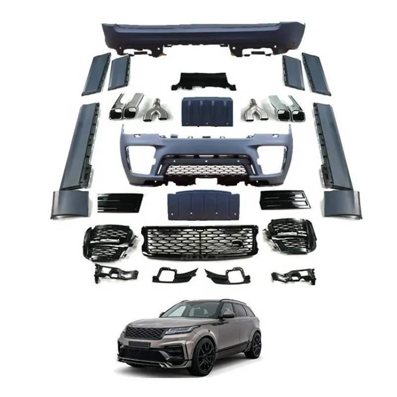 

Car Accessories Upgrade SVO Style Body Kits Front Rear Bumper Body Kit Range Rover 2013-2017