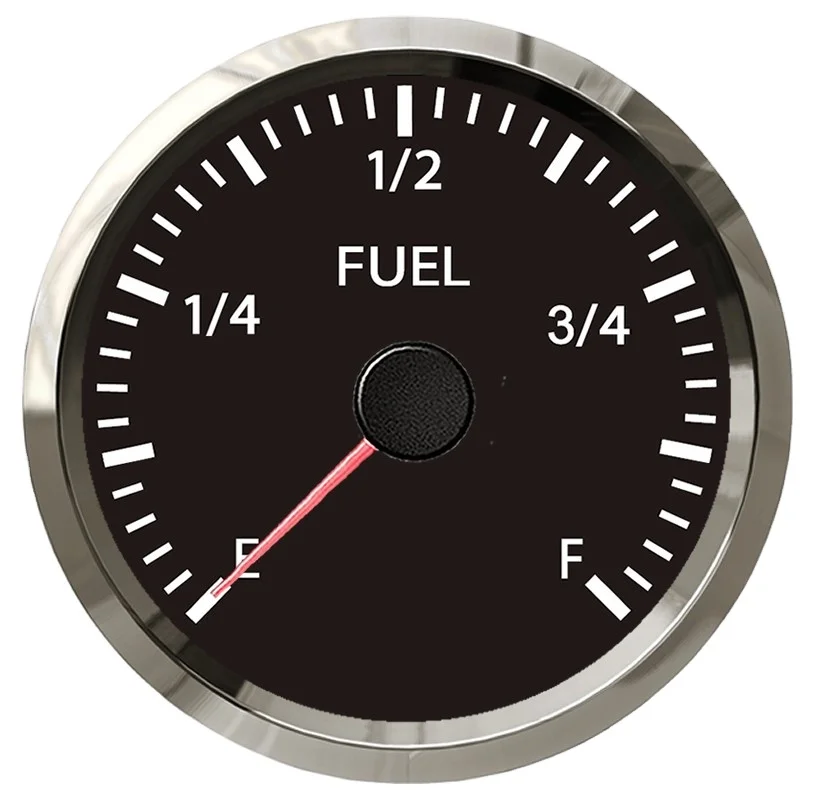 For Electrical 52mm WiFi Fuel Gauge with Stepper Motor 270 degrees pointer suitable for all kind of Fuel level sensor easy