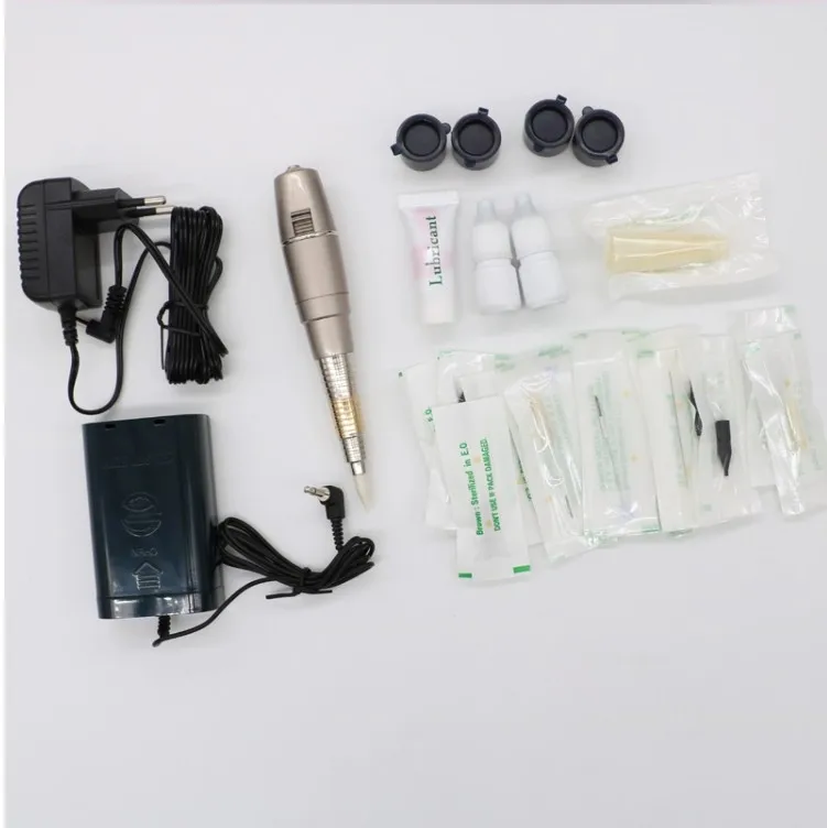 G8650 Original Taiwan Permanent Makeup Kit Giant Sun tattoo Machine G-8650 With Battery Tattoo Machine Complete Tattoo Kit