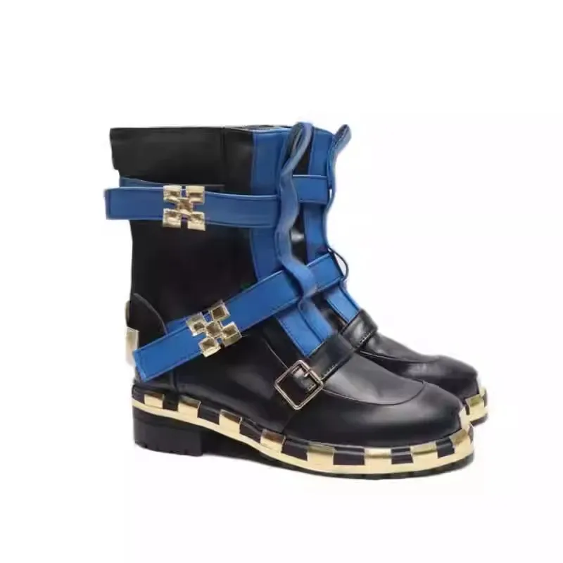 게임 Genshin Impact Kinich 코스프레 신발 애니메이션 파티 할로윈 크리스마스 의상 소품 여성 남성 롱 부츠;3.k'6;d.a;