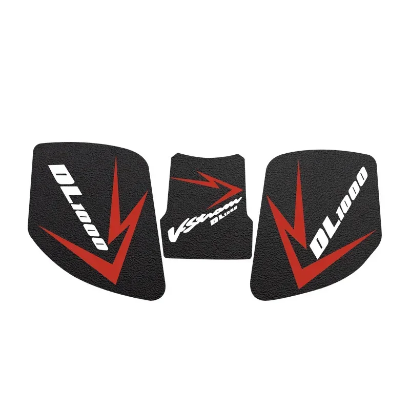 For Suzuki V-Strom DL1000 DL 1000 2017 2018 2019 2020 2021 Motorcycle Sticker Anti Slip Fuel Tank Pad Leather moto accessories