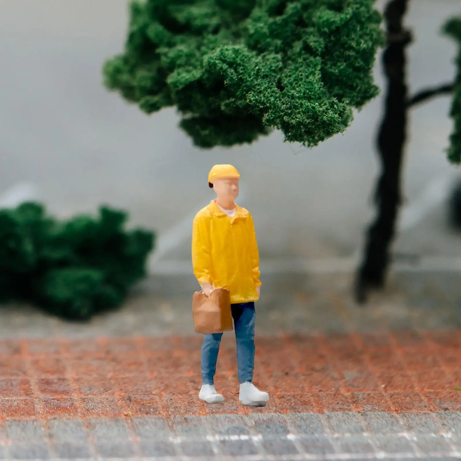 1/64 คนตัวเลข Miniature คน Figurines สําหรับ DIY ฉาก