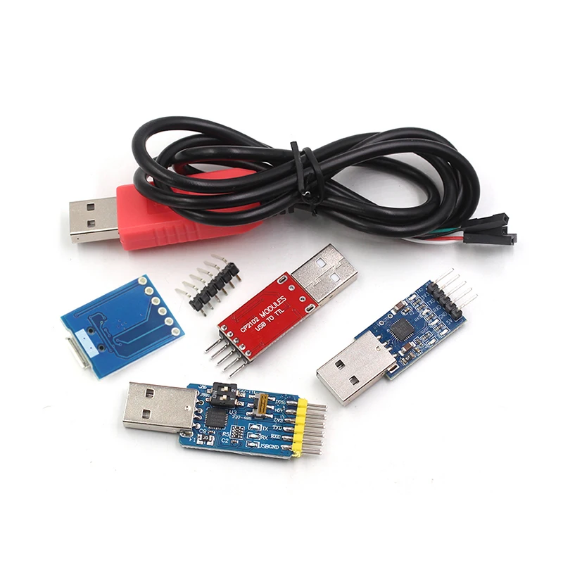 1 قطعة وحدة CP2102 USB إلى TTL ترقية مجلس UBS إلى المنفذ التسلسلي STC متحكم تحميل فلاش ستة في واحد UART #4