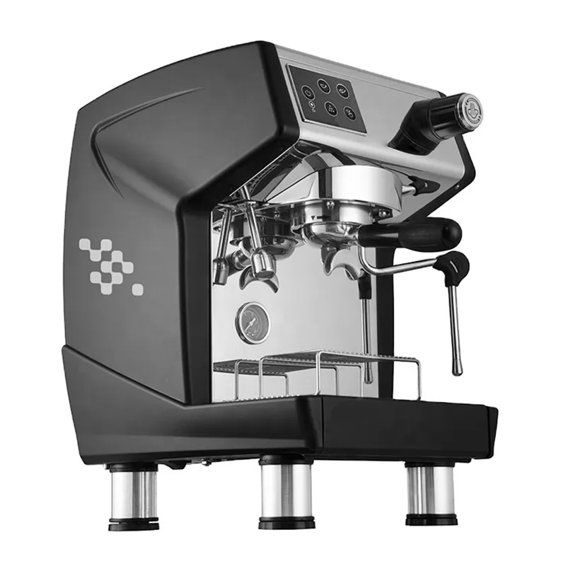 التجارية 15 بار شبه التلقائي الايطالية ماكينة صنع قهوة اسبريسو أربعة حفرة البخار مدخل ماكينة قهوة كابوتشينو يتوهم رغوة الحليب