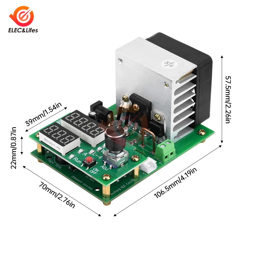 110W 60W 9.99A 30V DC obciążenie bateria litowa testery pojemność monitora rozładowania zasilacz miernik 9.99A płyta