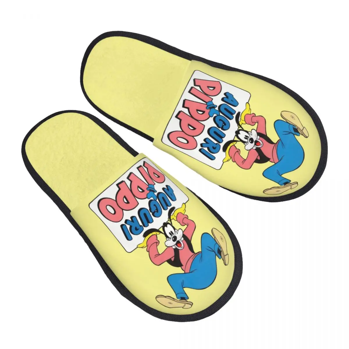 

Custom Goofy Memory Foam Slippers Women Comfy Warm Cartoons House Slippers