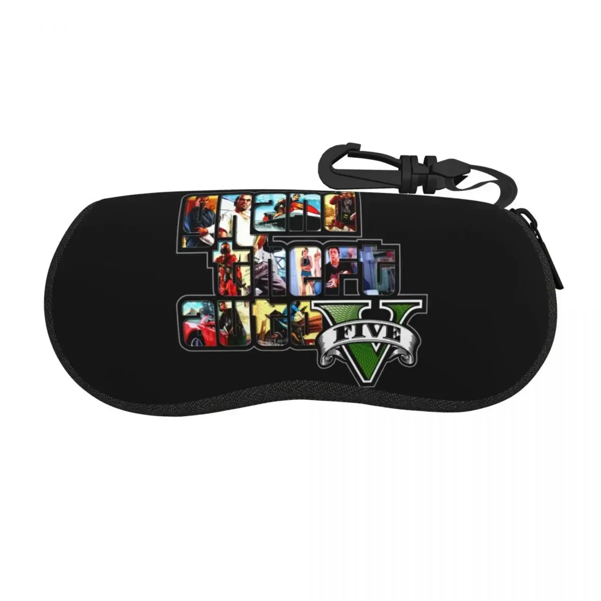 

Пользовательский чехол для очков Grand Theft Auto Shell, модный унисекс GTA Adventure Game, чехол для очков, защитная коробка для солнцезащитных очков