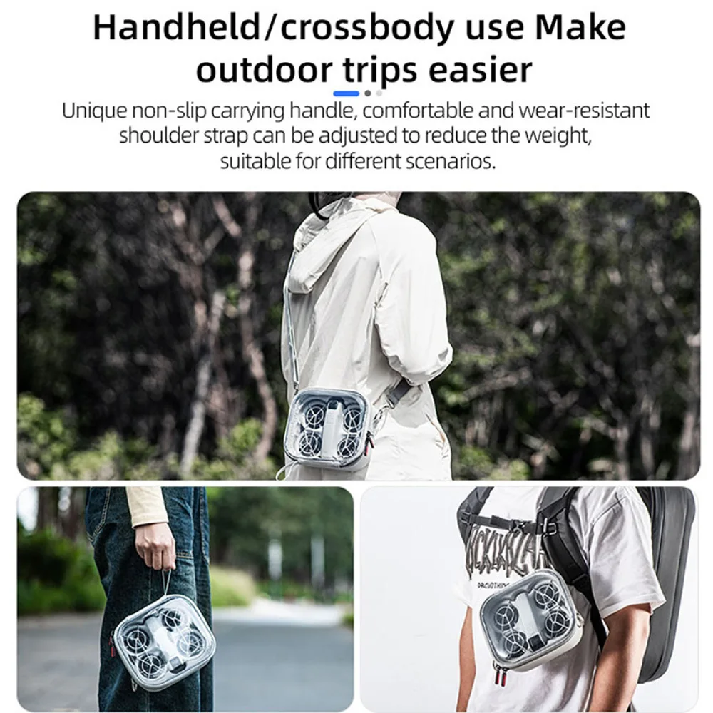 For DJI NEO Handheld Crossbody Fashion Visible Portable Carrying Bag Accessories