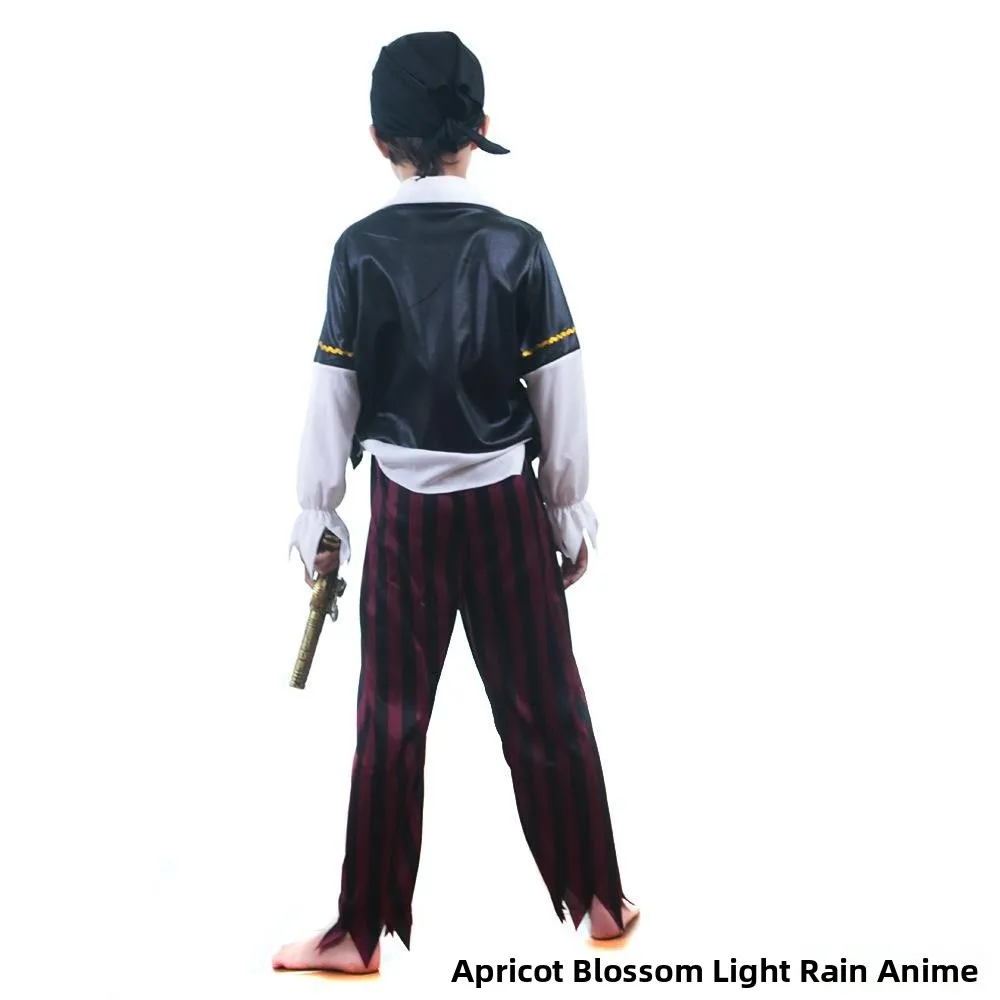 ชุดโจรสลัดเด็กสำหรับเล่นบทบาทสมมติ ชุดการแสดงบนเวที ชุดประจำชาติแบบดั้งเดิม เสื้อผ้าแฟชั่นพรีเมียมสำหรับสุภาพสตรี