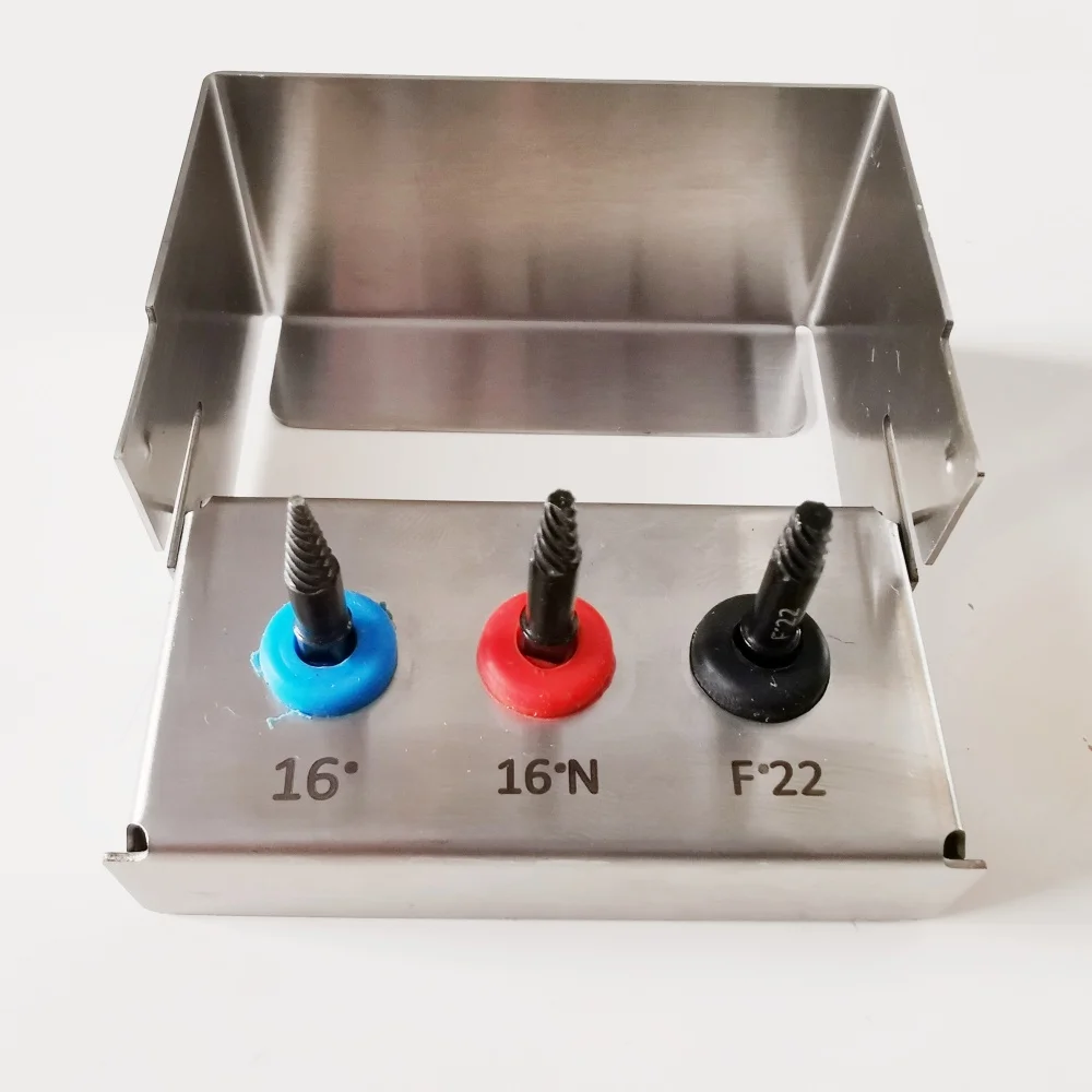 3 Sizes Dental Broken Implants Screw Extractor Reverse Drill Pick Up Extractor Failed Fixture Remove SOS Screws