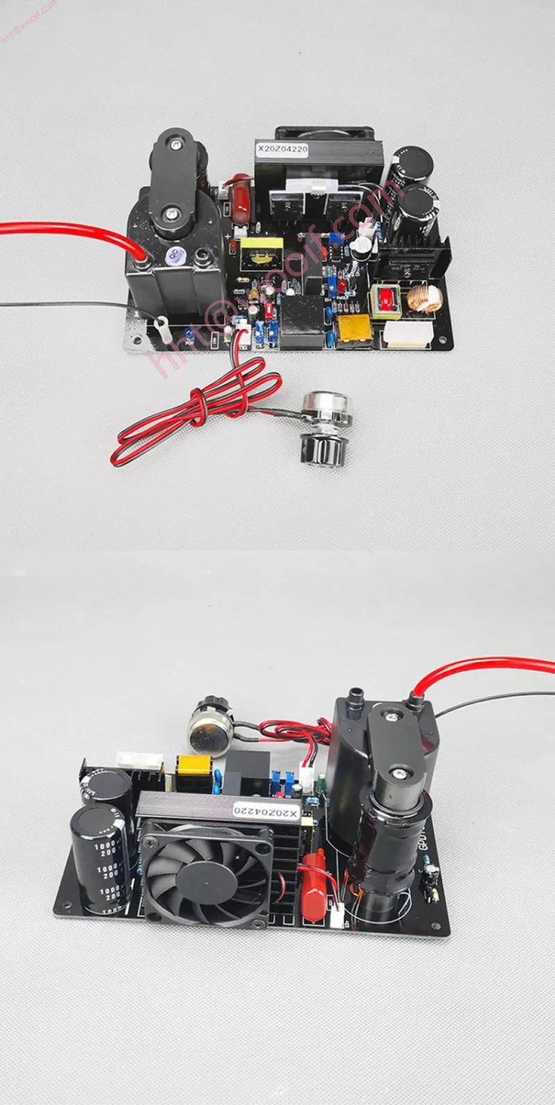 400 ワット 500 ワット 600 ワットオゾンブースト電源 220V 高周波高電圧固定周波数調整可能なパルス幅電源