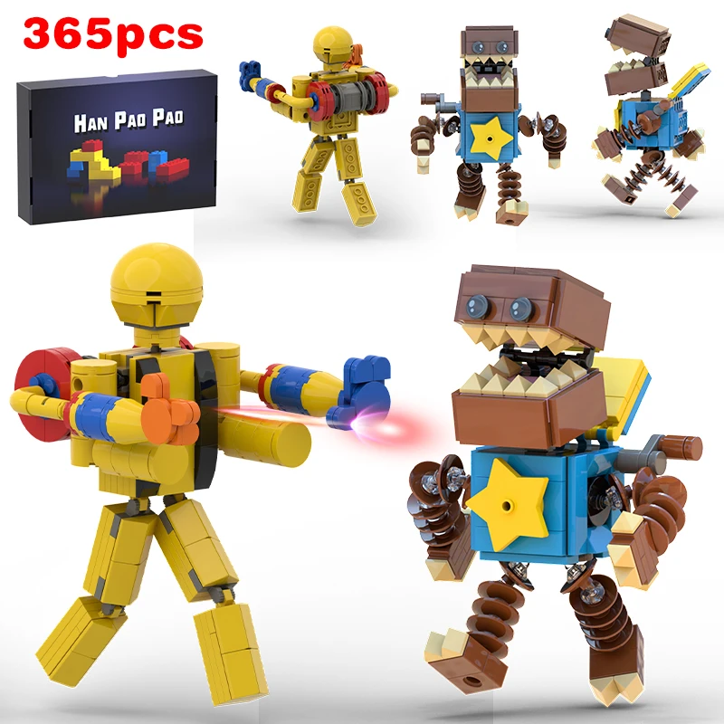 New Smiling Critters Action Figure Building Blocks Set Horror Game Poppy Construction Toys For Children Birthday Gift Easter