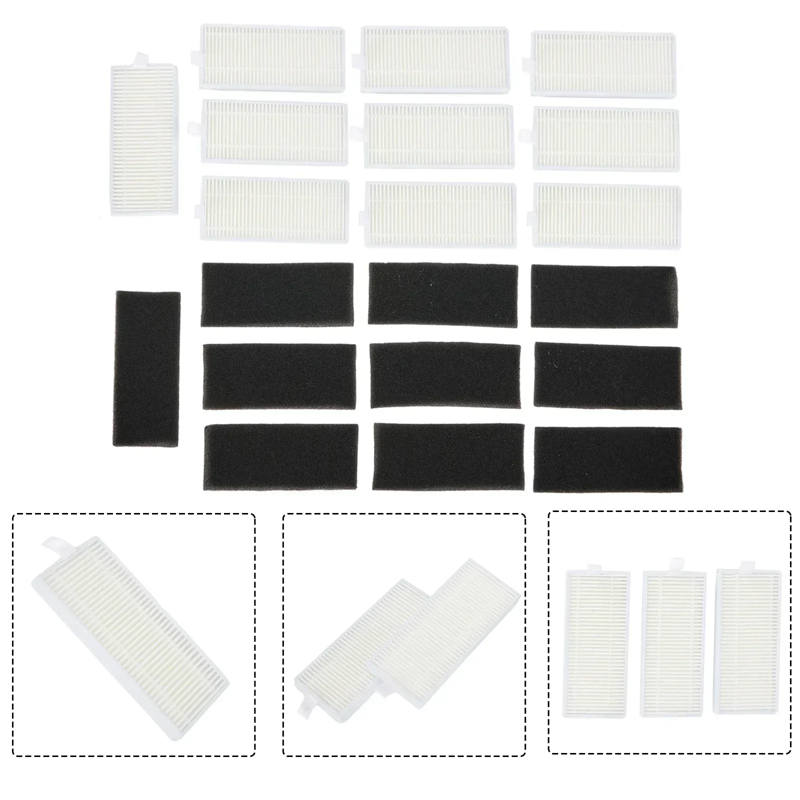 

4/10pcs Filter For Conga Eternal Max/Pet Ultimat Vital Household Appliances Vacuum Cleaner Accessories