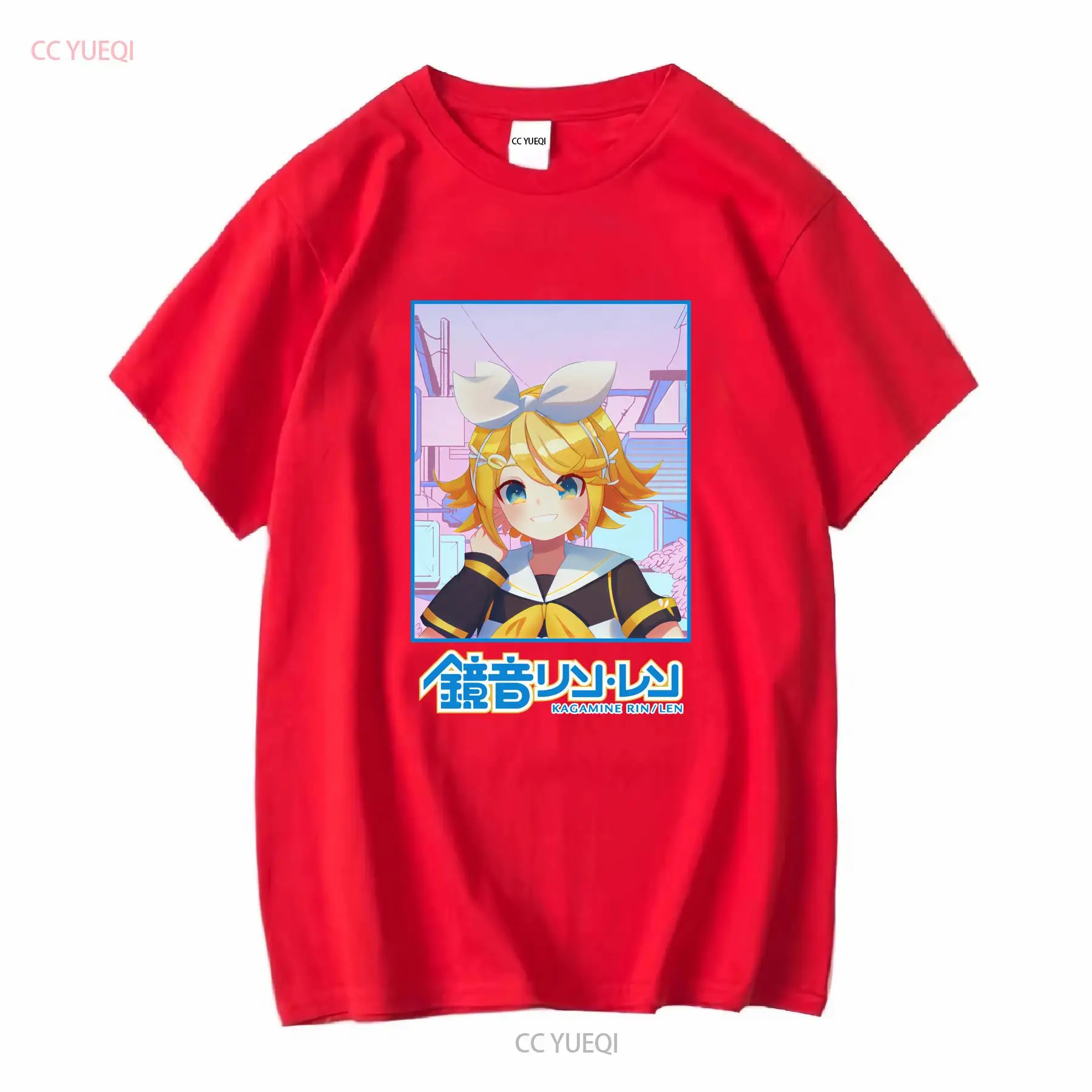 Kagamine Rin Original graphic art T Shirt Alternative Urban