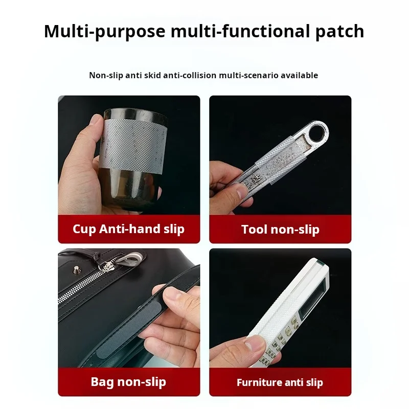 شريط قبضة مضاد للانزلاق لحافظة الهاتف شرائط جانبية مضادة للانزلاق للكمبيوتر شريط لاصق بنمط ماسي مضاد للتصادم