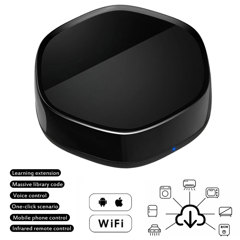 

Tuya Smart Home 3.0 Multi-function Gateway Hub Ble Mesh WiFi IR Wireless Remote Controller for Alexa Smart Life