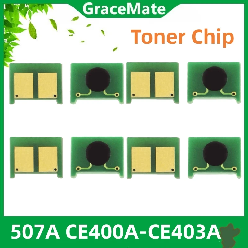 20PCS/ 5set 507A CE400A CE401A CE402A CE403A Toner Chip for HP Enterprise 500 Color M551 M551n M551xh 570DW M575 CRG332 Chip