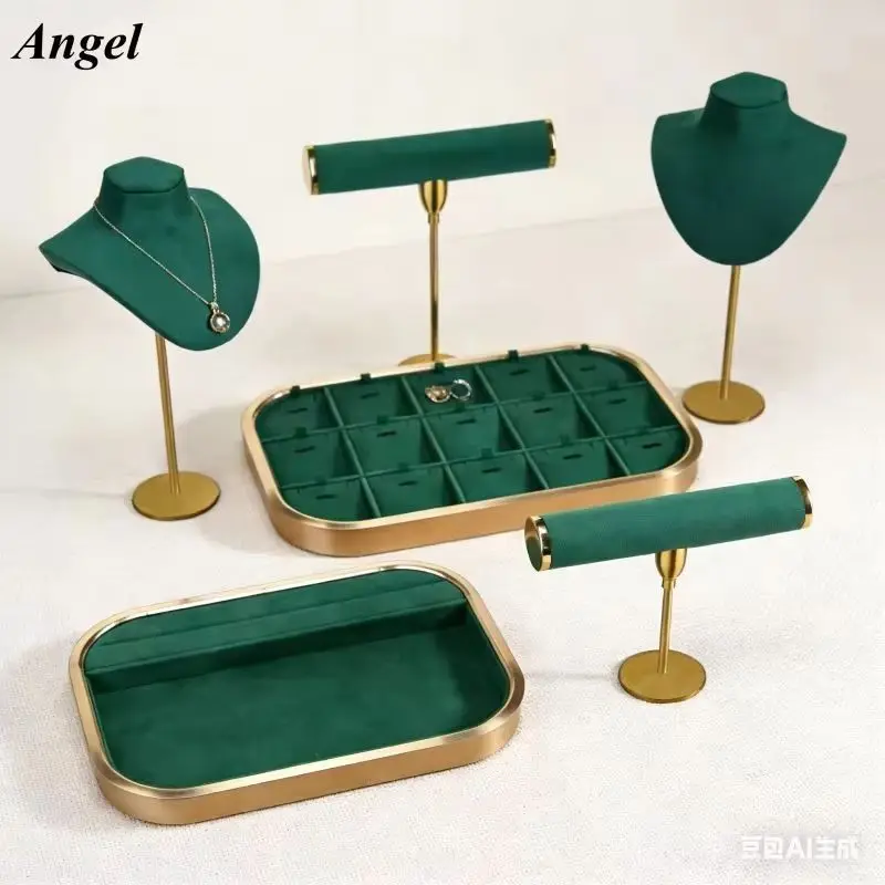 

Многофункциональная подставка-органайзер из микрофибры для ювелирных изделий: браслетов, часов, цепочек