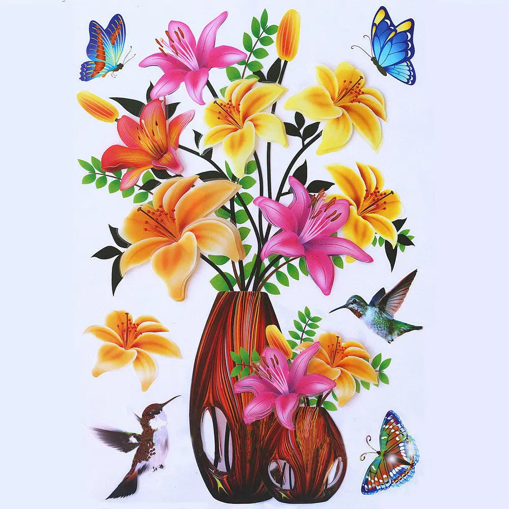 

2024 NEW 3D stereo simulation refrigerator decorative wall sticker home background decoration waterproof self-adhesive