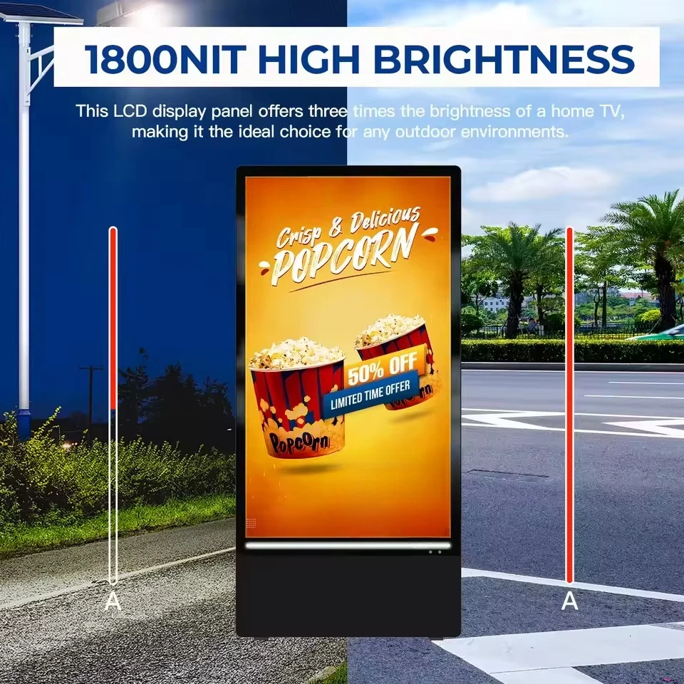 شاشة عرض إعلانية LCD محمولة، م - مراجعة Outdoor Power Equipment وسعره