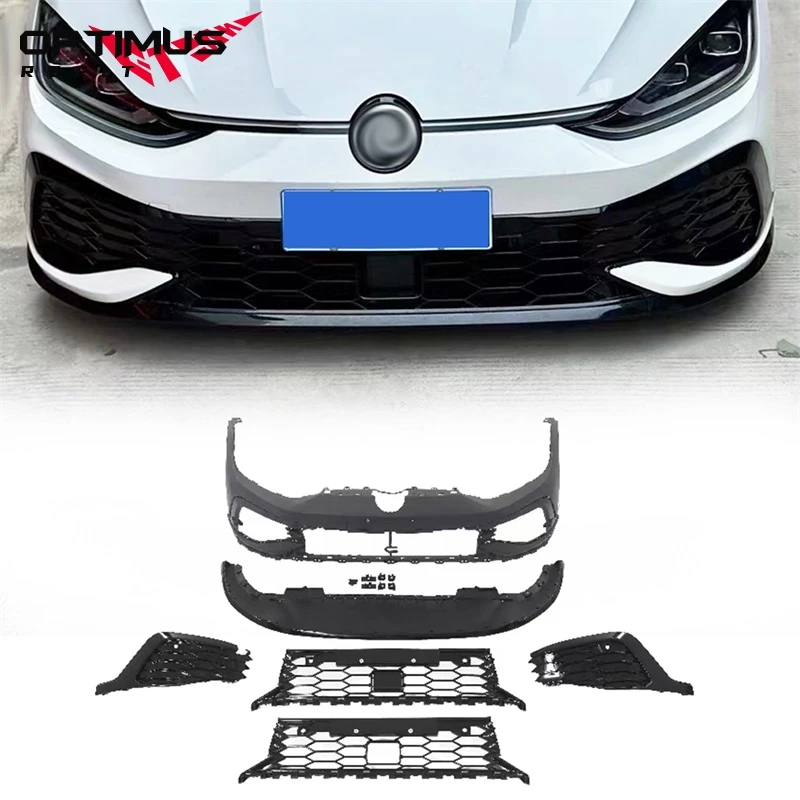 For Volkswagen Lamando L 2022 Car Front Bumper Body kit Lip Modification Diffuser Bumper Spoiler