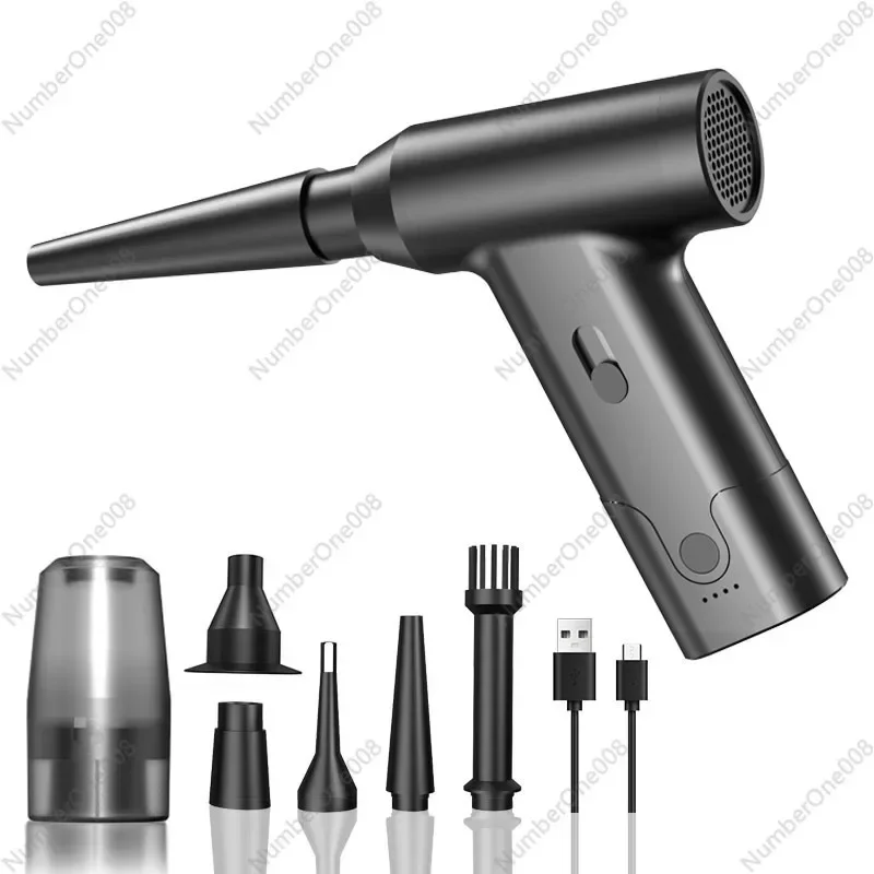 

New Small Handheld Suction and Suction 3-in-1 Violent Turbo Fan Portable Wireless Car Mini Dust Blower