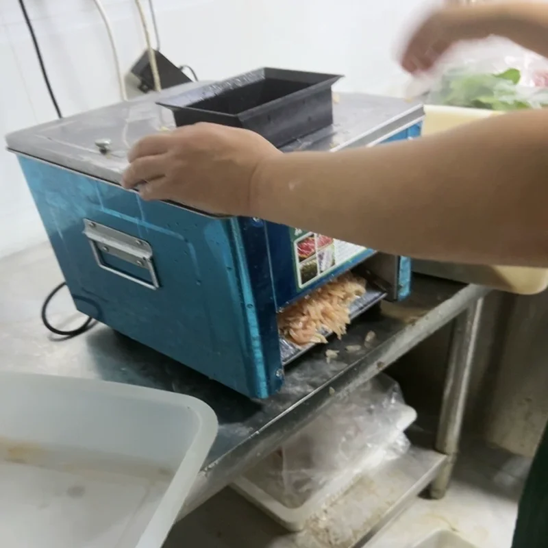 

Commercial Automatic Meat Slicer Fresh Meat Grinder Cutter Machine for Kitchen