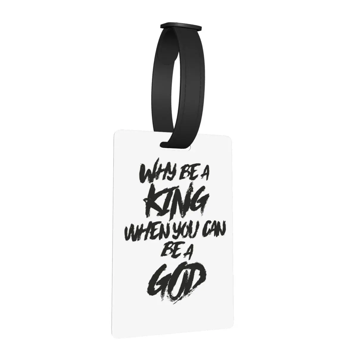 

EMINEM RAP GOD Luggage Tags Suitcase Accessories Travel Baggage Boarding Tag Label Holder ID Name Address