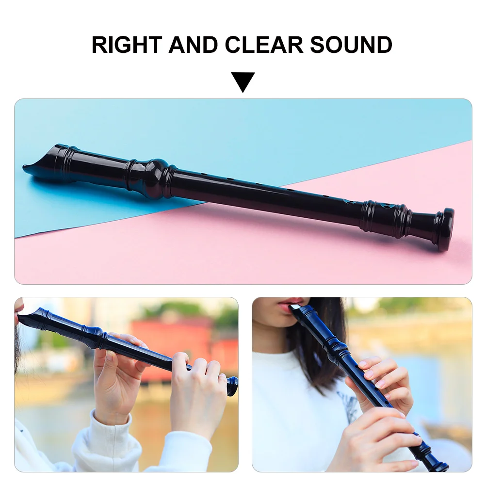 Clarinet Flute Instrument Music Soprano Recorder 8 Hole Toy ABS Fingers Instruments Kids