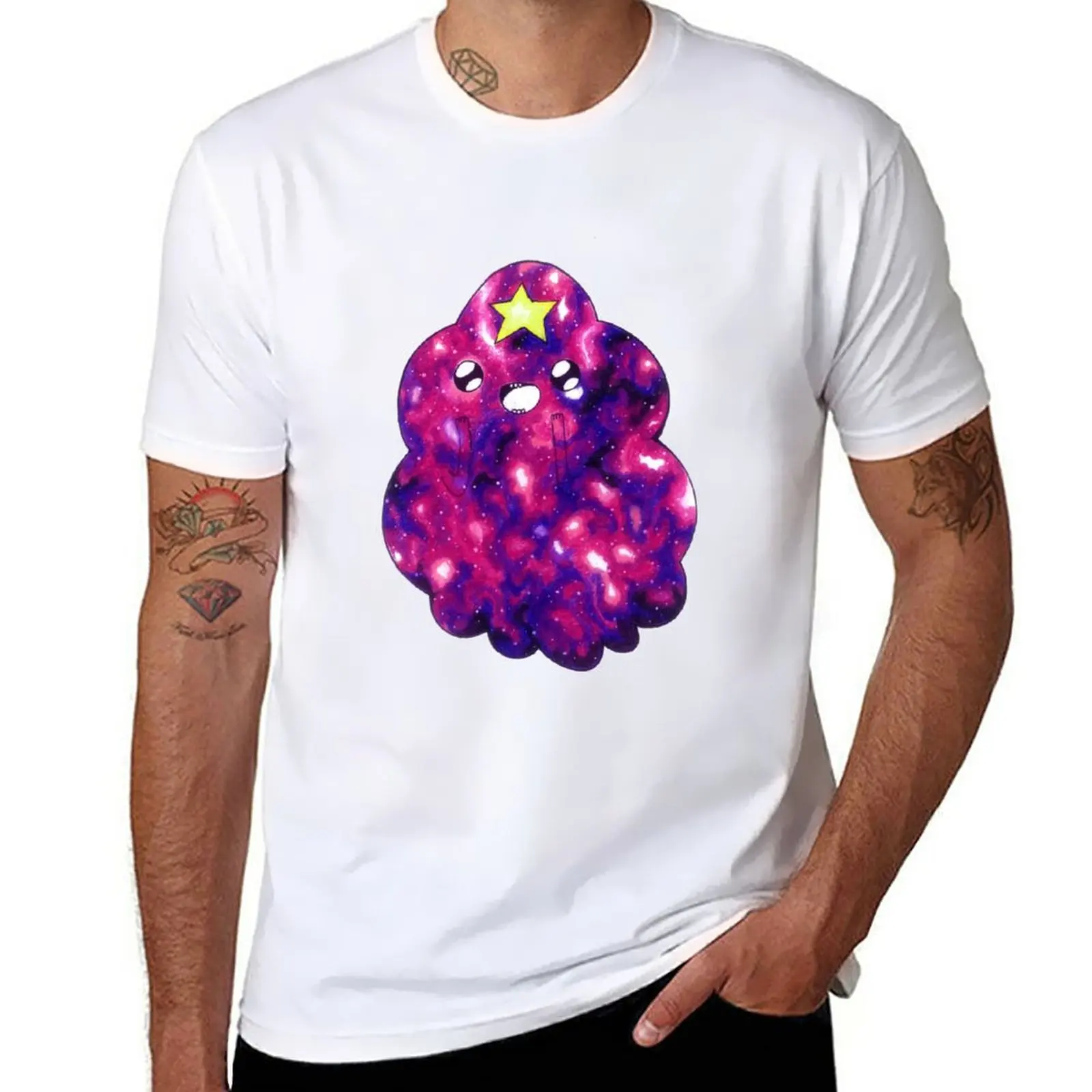 Lumpy Space Princess T-Shirt anime clothes summer top oversized customs design your own mens big and tall t shirts