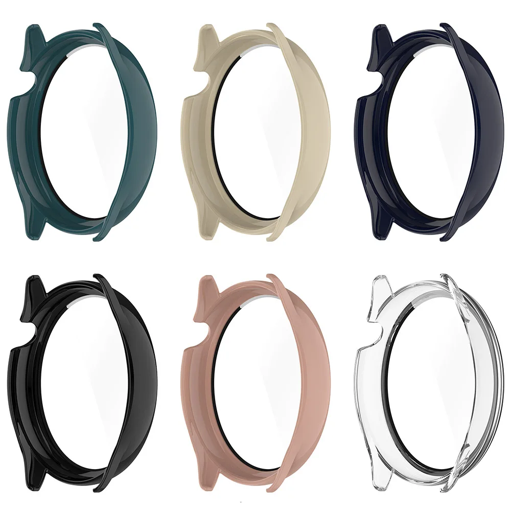 PC+Glass Protective Case For Huami Amazfit GTR Mini Full Screen Protector Shell Cover